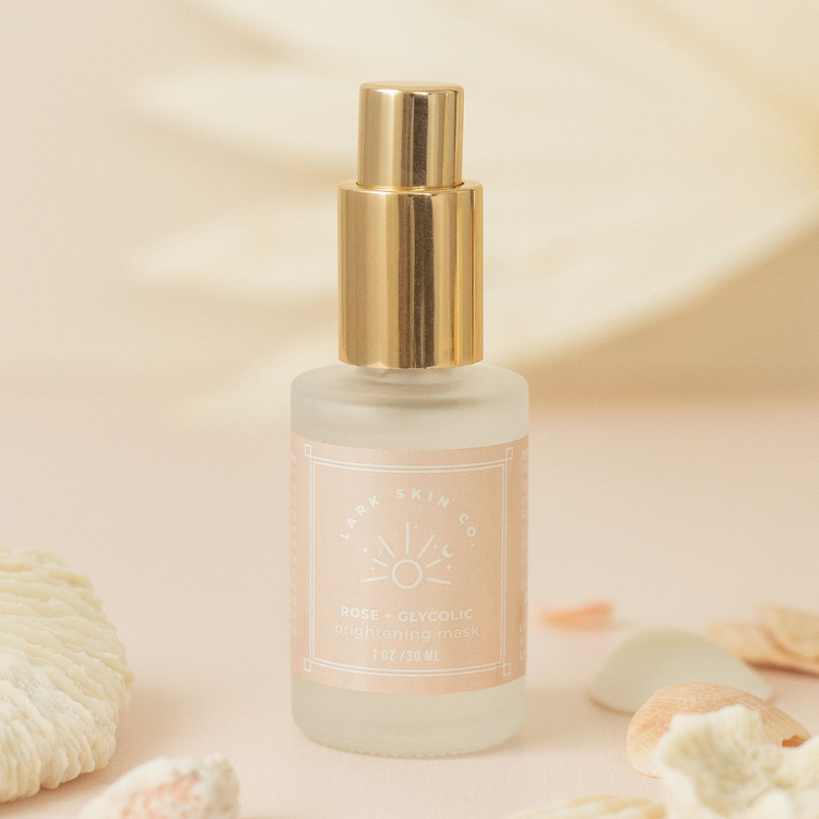 Rose & Glycolic Brightening Mask