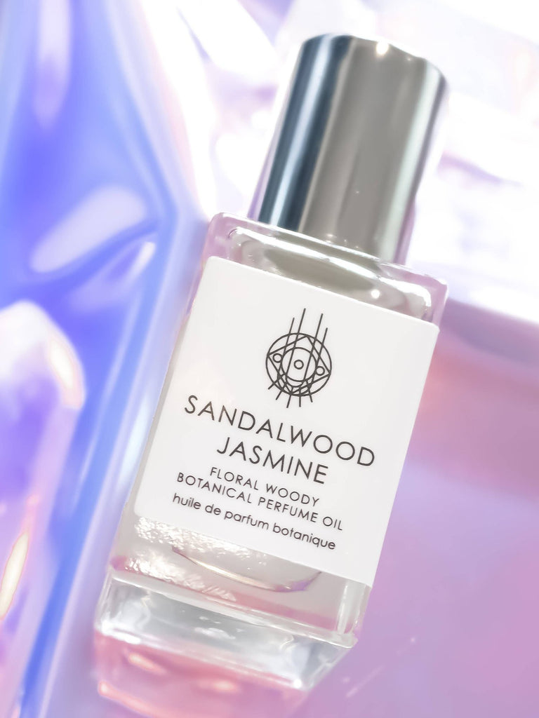 Sandalwood & Jasmine Floral Woody Botanical Perfume