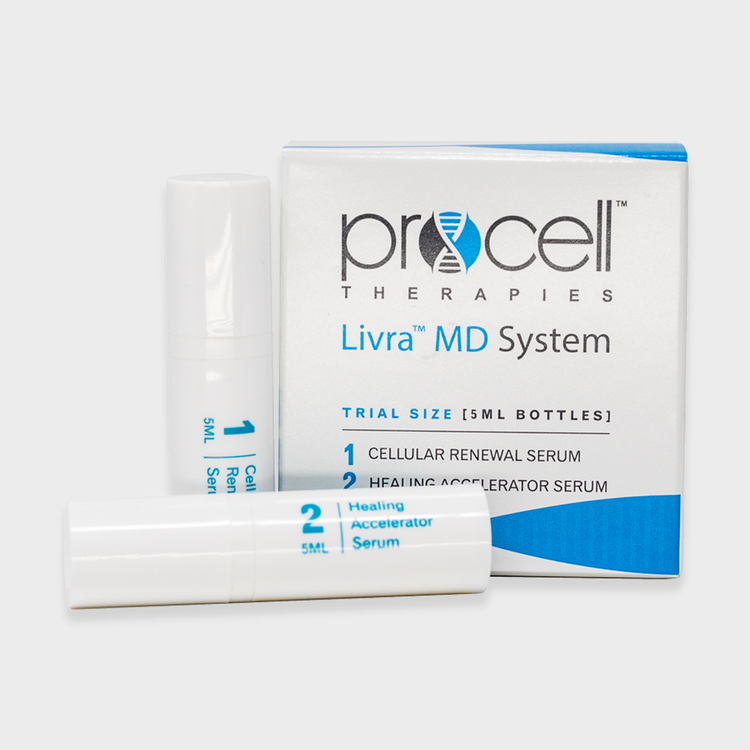Livra MD Cellular Renewal Serum & Healing Accelerator Serum Trial Size