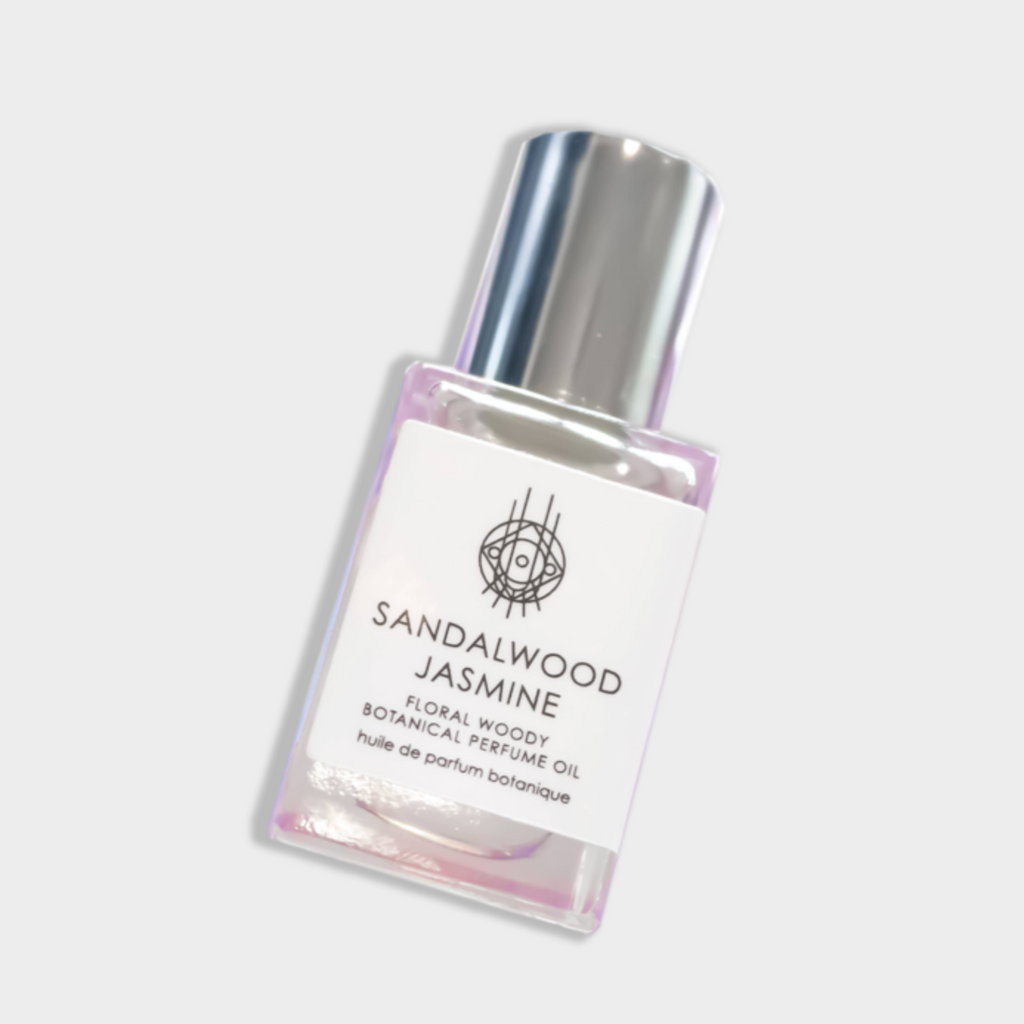 Sandalwood & Jasmine Floral Woody Botanical Perfume